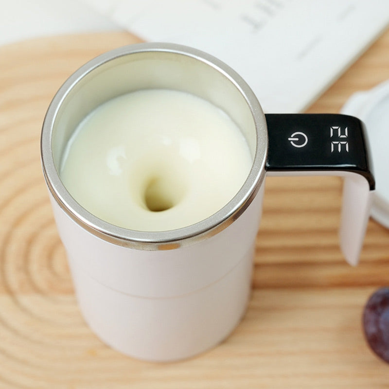 🔥Limited-time offer-Rechargeable Automatic Magnetic Stirring Coffee Mug Set