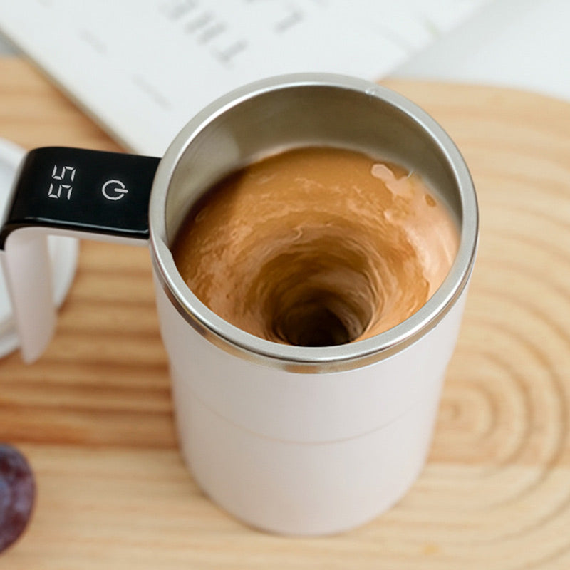 🔥Limited-time offer-Rechargeable Automatic Magnetic Stirring Coffee Mug Set