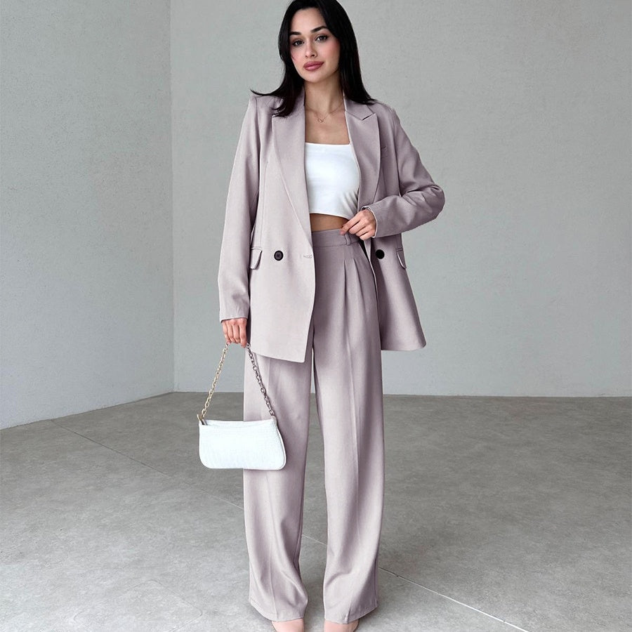 🔥HOT SALE 🔥Women's Long 2-Piece Blazer Suit Set