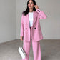 🔥HOT SALE 🔥Women's Long 2-Piece Blazer Suit Set