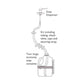 Sink Soap Dispenser Extension Tube Kit