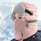 Women's Windproof Warm Hat With Face Mask