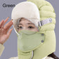 Women's Windproof Warm Hat With Face Mask