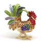 Metal Enamel Craft Lucky Zodiac Rooster Ornament