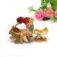 Metal Enamel Craft Lucky Zodiac Rooster Ornament