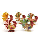 Metal Enamel Craft Lucky Zodiac Rooster Ornament