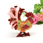 Metal Enamel Craft Lucky Zodiac Rooster Ornament