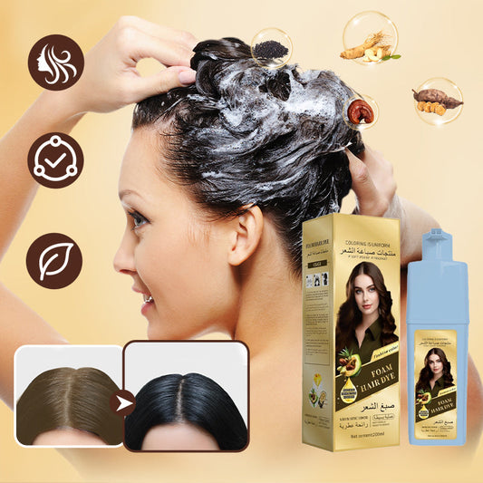 🎅Christmas Pre-Sale-50%OFF🎁Moisturizing Hair Dye Shampoo for Gray Hair