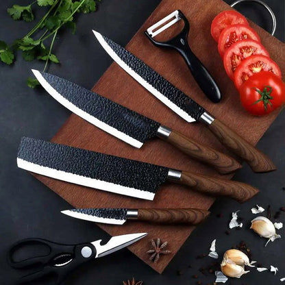 🔥🖤Black Friday Sale🔥German Professional Chef's Knife Set - 6 Pcs Set