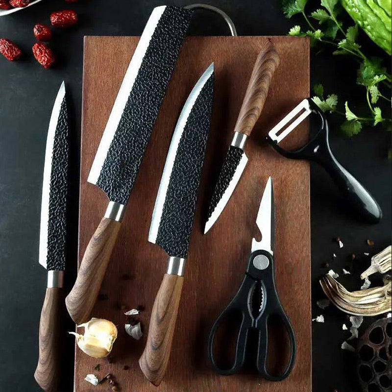 🔥🖤Black Friday Sale🔥German Professional Chef's Knife Set - 6 Pcs Set