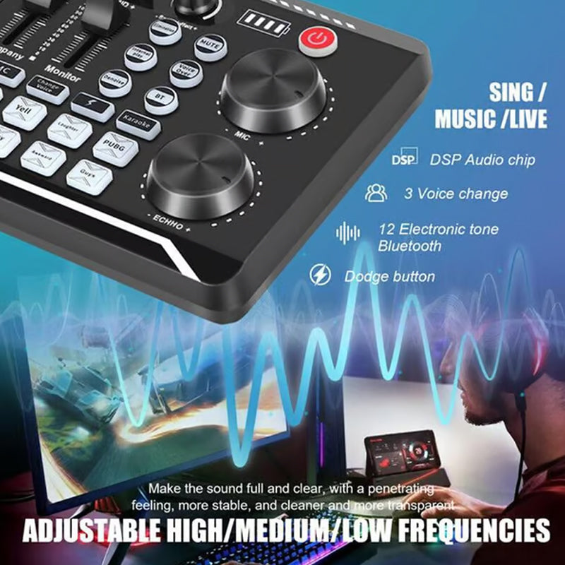 🔥Hot Sale🔥Live Streaming Audio Set with Microphone🎤