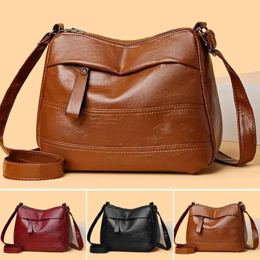 🎉New Hot Sales - 58% OFF🔥Retro Large-Capacity Multilayer Shoulder Bag