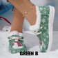 Women's Winter Snowman Non-Slip Cozy Shoes