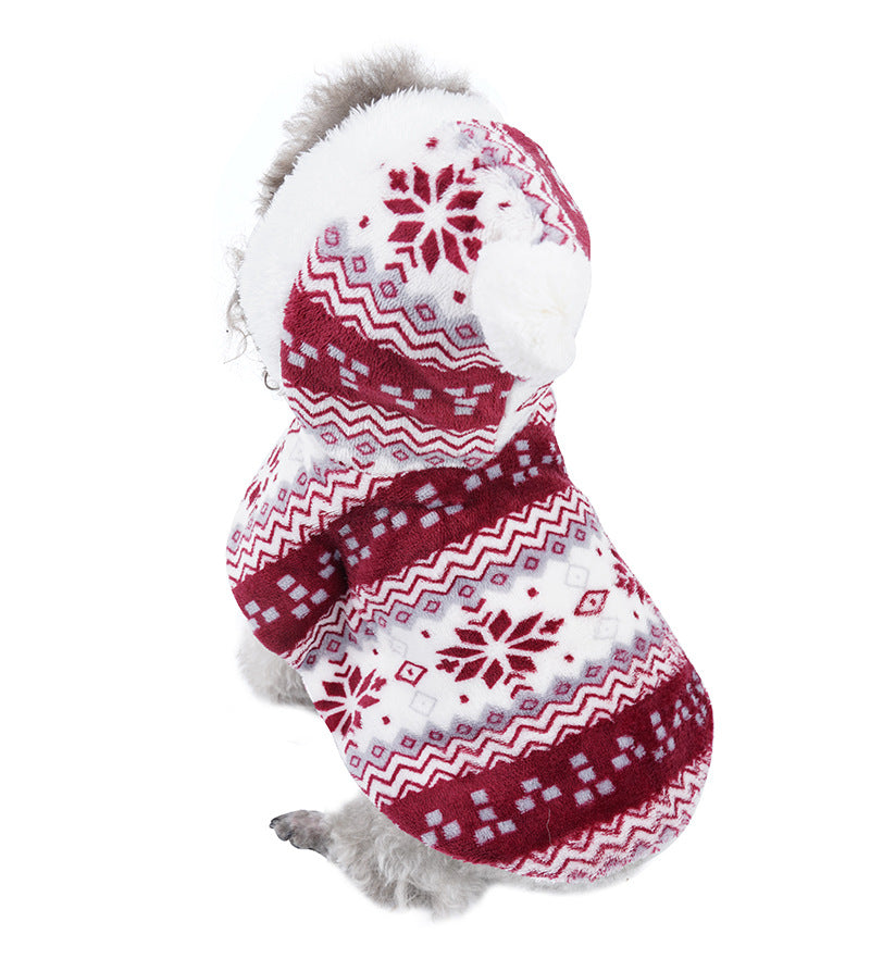 🎄Christmas Discounts🎄Autumn And Winter Cat Christmas Dog Clothes