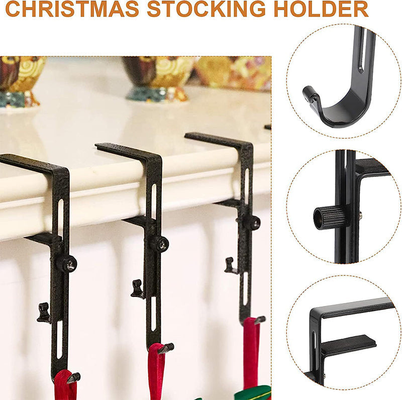 🎉BLACK FRIDAY SALE 75% OFF🎉No Drill Christmas Stocking and Garland Hanger