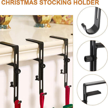 🎉BLACK FRIDAY SALE 75% OFF🎉No Drill Christmas Stocking and Garland Hanger