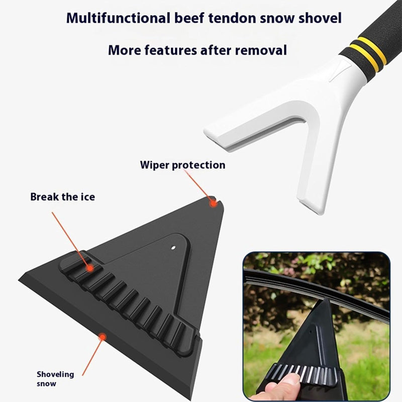 Compact Car Ice Scraper & Snow Shovel