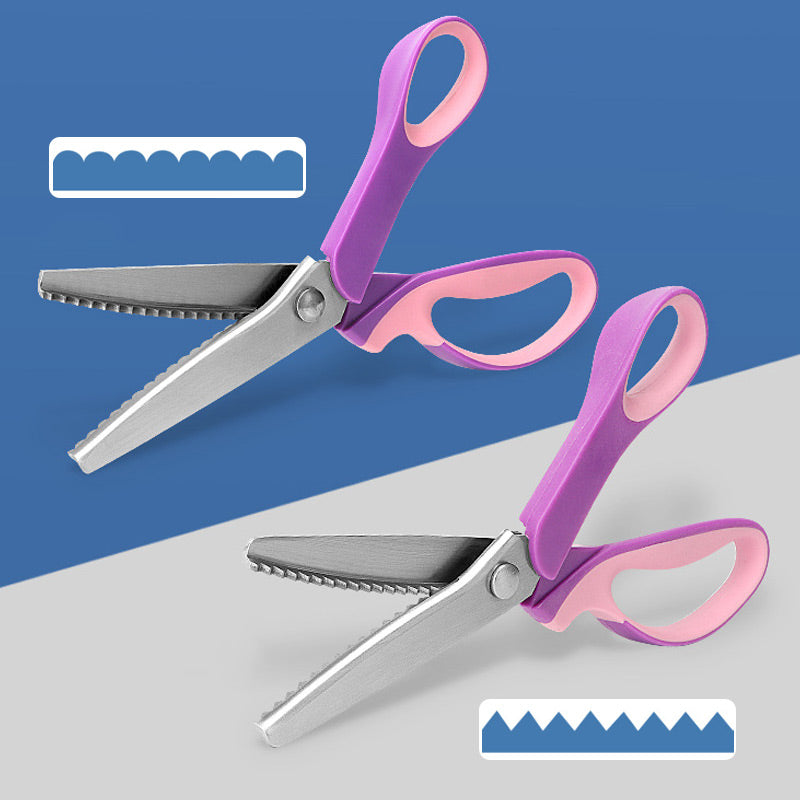 Multipurpose Pinking Shears Serrated Scissors