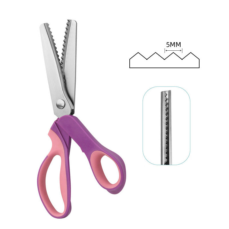 Multipurpose Pinking Shears Serrated Scissors