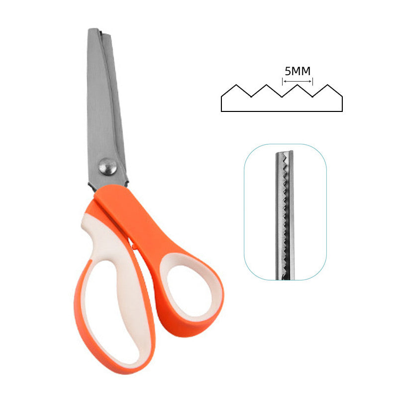 Multipurpose Pinking Shears Serrated Scissors