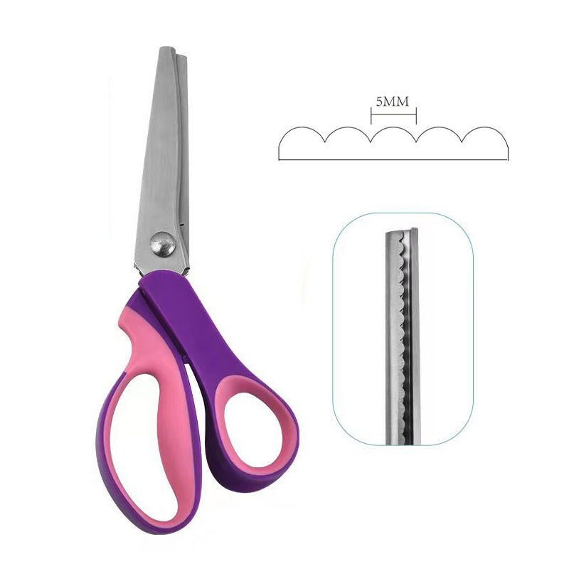 Multipurpose Pinking Shears Serrated Scissors