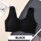 Wire-Free Seamless Bra with Detachable Pads