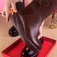 Women's Warm Zipper Mid Calf Boots
