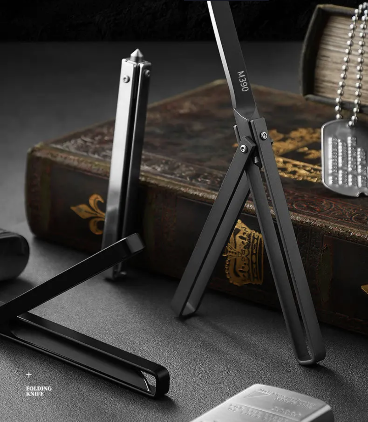 🔥50% discount while supplies last!🎉M390 CNC Folding Broken Window Pocket Knives