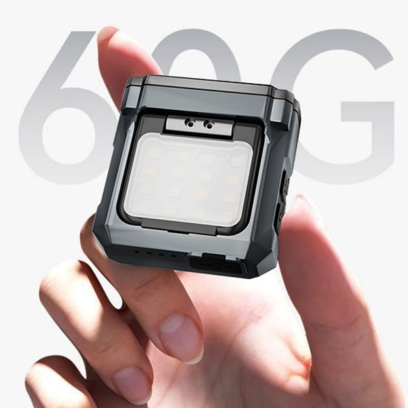 LED Clip-On Hat Light with Stepless Dimming & Motion Sensor