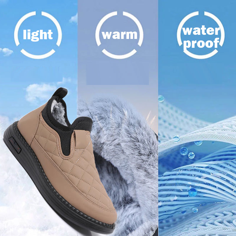 Plush Lined Comfortable Warm Shoes