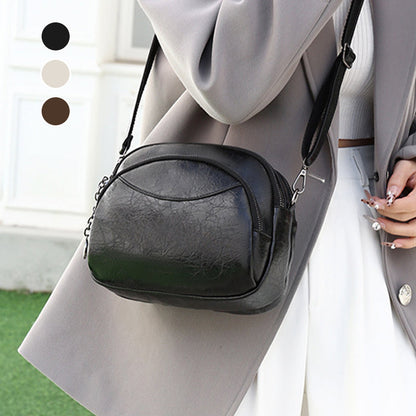 Women's Stylish Single-Shoulder Crossbody Round Bag