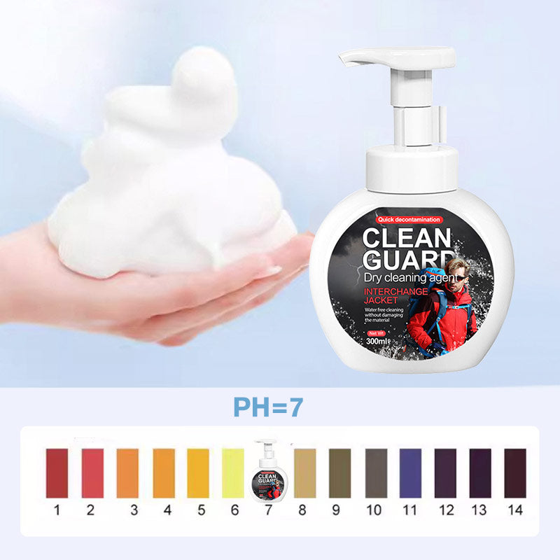 No-Rinse Cleaning Agent for Outdoor Jacket