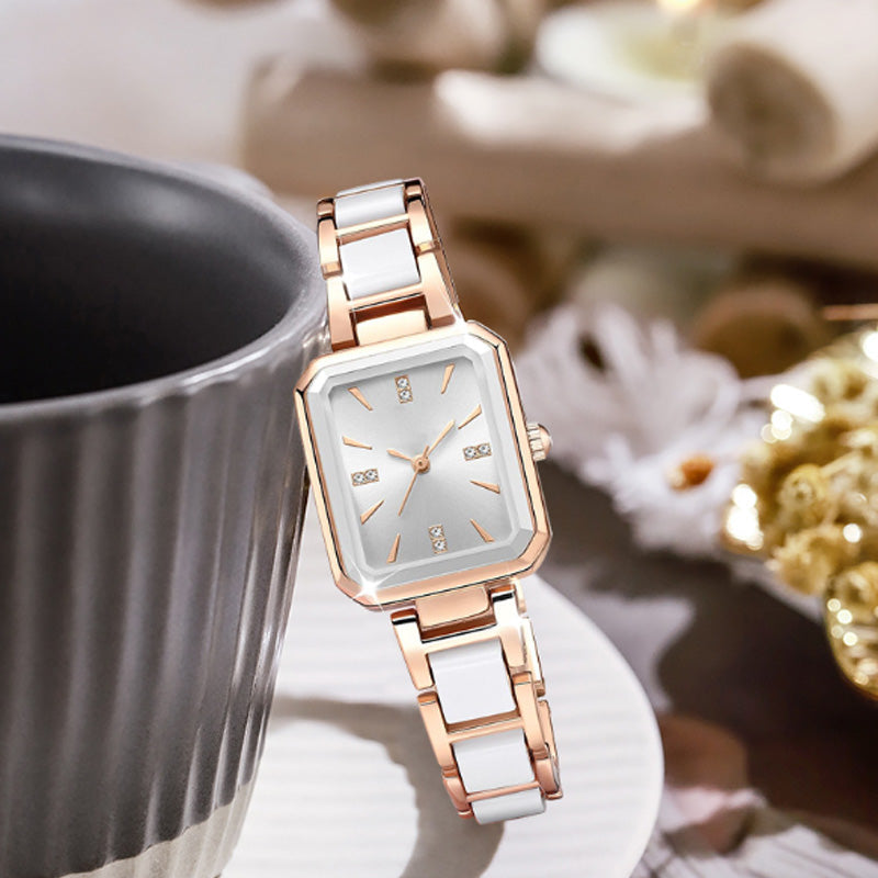 ✨2025 Latest Styles⌚Women's Fashion Rectangular Quartz Watch