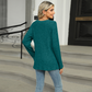 Women's Loose Fit Long Sleeve Button Top