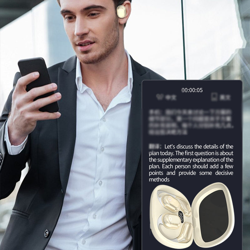 AI Voice Translation Bluetooth Earbuds