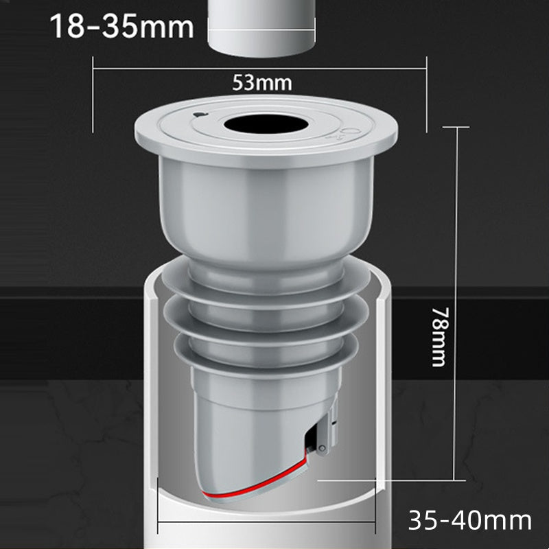 🕳️Anti-Backflow Washing Machine Drain Hose Seal