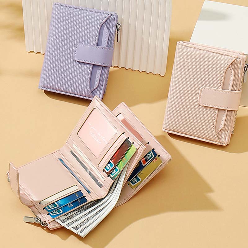 🥰Hot Sale 50% OFF🔥Handheld Multi-Layer Two-Fold Zipper Wallet