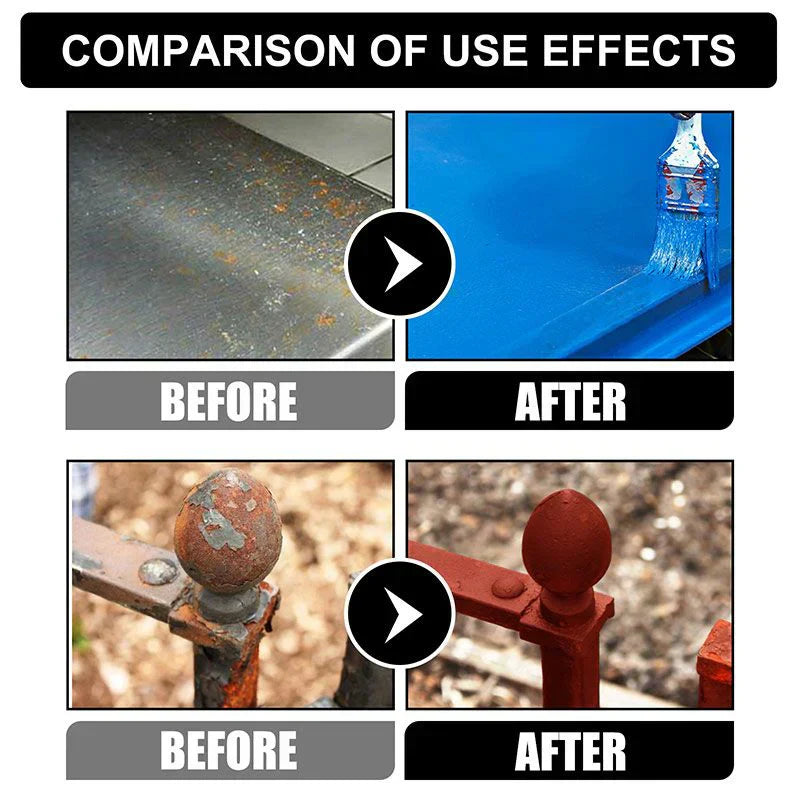 💎 50% OFF! 💎 Multifunctional Metal Rust Remover & Converter – Removes Rust, Seals Metal & Prepares for Paint 🛠️🛡️