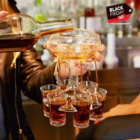 Shot Glass Dispenser and Holder