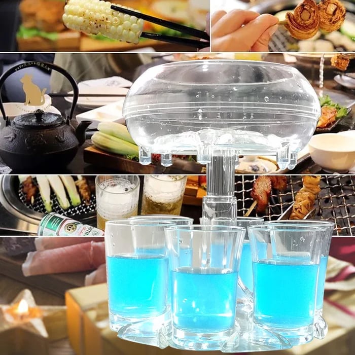 Shot Glass Dispenser and Holder