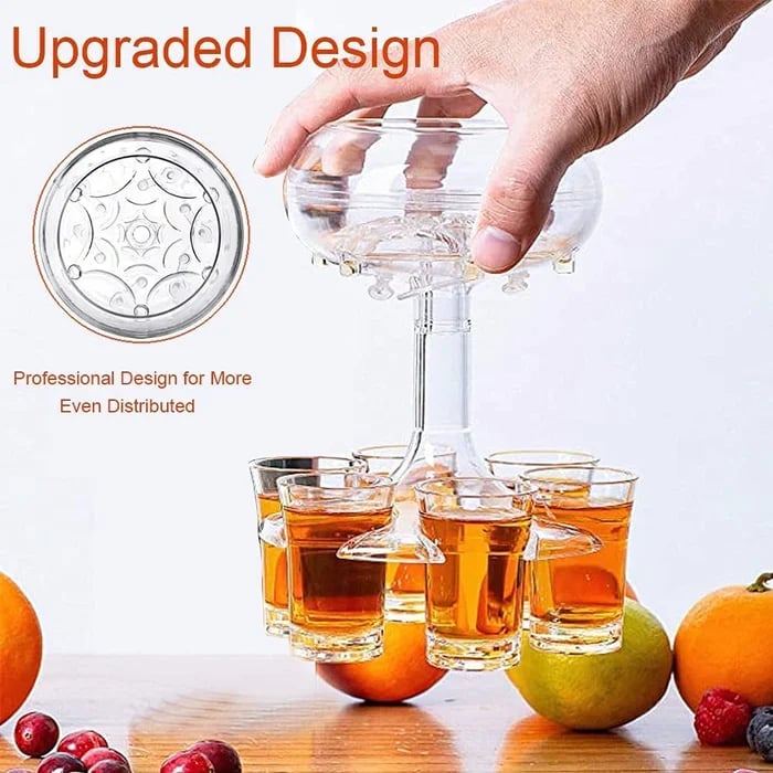 Shot Glass Dispenser and Holder
