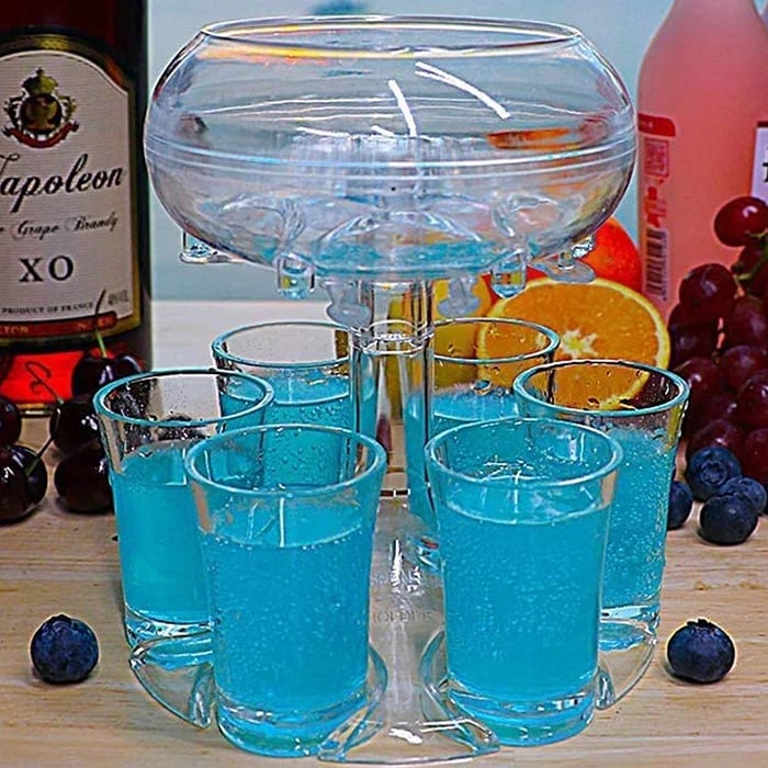 Shot Glass Dispenser and Holder
