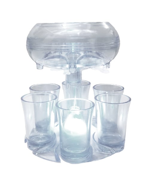 Shot Glass Dispenser and Holder