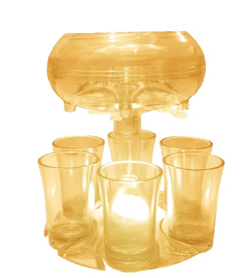 Shot Glass Dispenser and Holder