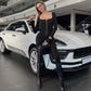 🤩NEW YEAR SALE-50% OFF💖Slim Fit Long Sleeve Zip Jumpsuit