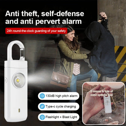 🔥🔥Hot selling🎁 130 dB Flashing Loud Siren Song Emergency Security Alarm