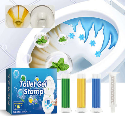 Toilet Cleaning Gel Stamp