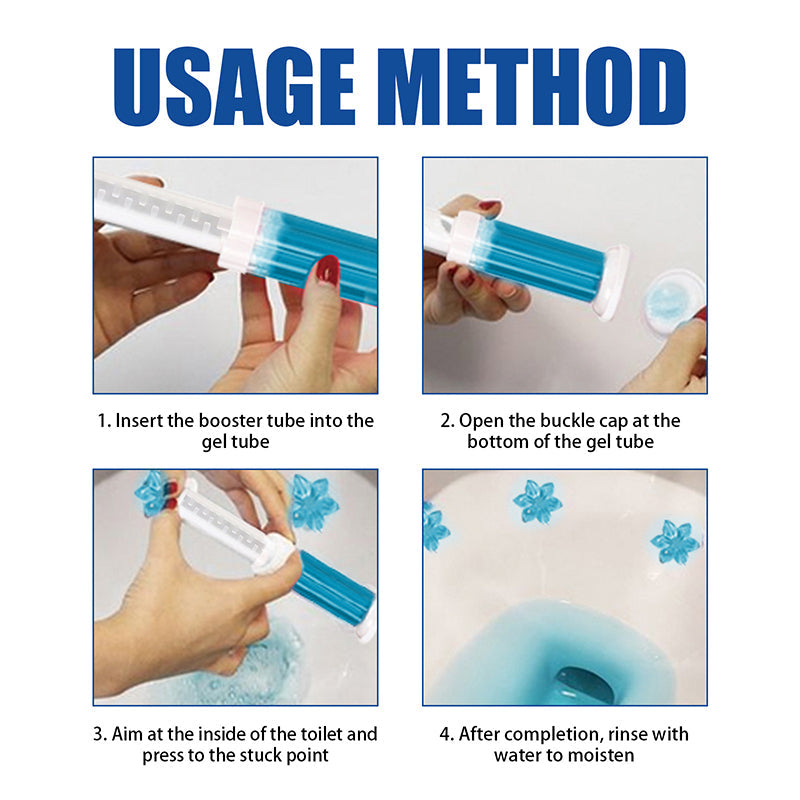 Toilet Cleaning Gel Stamp