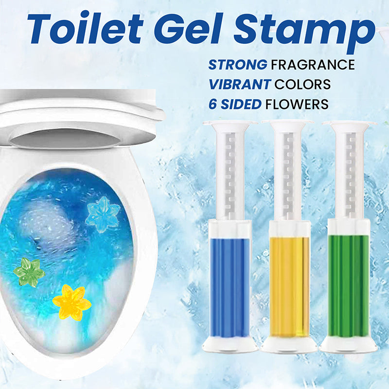 Toilet Cleaning Gel Stamp