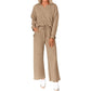 🌸New Arrival 50%OFF💖Women’s 2-Piece V-Neck Lounge Set with Pockets
